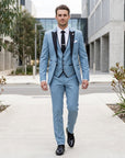 Rylan | Sophisticated Three-Piece Men’s Set with Linen Style