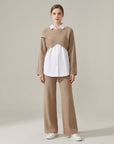 Evangeline | Elegant Three-Piece Women’s Set for Modern Style