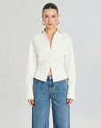 Juliette | Elegant Women’s Blouse with Button Detail