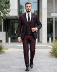 Rylan | Sophisticated Three-Piece Men’s Set with Linen Style