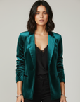 Mia | Women Elegant Velvet Blazer