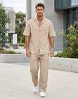 Kieran | Short Sleeve Men's Set for Everyday Style