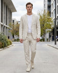 Nolan | Linen Men's Set for Smart Casual Looks