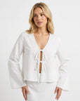 Delilah | Cropped Women's Blouse for Stylish Outfits