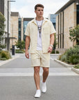Bailey | Stylish Diamond Jacquard Men's Set