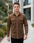 Beau | Vintage Men’s Shirt with Textured Style