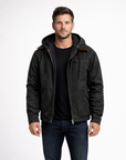 Veylor | Hooded Bomber Jacket with Cozy Warmth