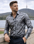 Reid | Gloss Finish Men’s Shirt with Modern Edge