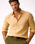 Owen | Linen Blend Men’s Shirt with Timeless Appeal