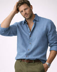 Owen | Linen Blend Men’s Shirt with Timeless Appeal