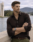 Owen | Linen Blend Men’s Shirt with Timeless Appeal