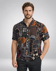 Jasper | Artistic Pattern Men’s Shirt for Statement Looks