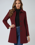 Emma | Elegant Black Trench Coat Women 5