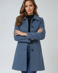 Emma | Elegant Black Trench Coat Women 8