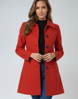 Emma | Elegant Black Trench Coat Women 9