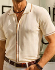 Ethan | Ice Silk Summer Polo Shirt 0