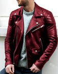 Ethan | Stylish Leather Biker Jacket 3
