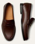 Ethan | Stylish Men's Brown Loafers Shoes 6