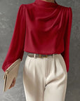 Isabella | Elegant Blouse with Bishop Sleeves 12