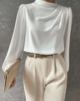Isabella | Elegant Blouse with Bishop Sleeves 1