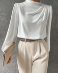 Isabella | Elegant Blouse with Bishop Sleeves 8