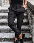 Liam | Stylish Checked Trousers for Men 0