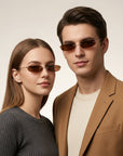 Jordan | Rimless Sunglasses with UV Protection