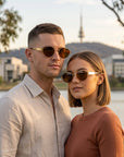 Skyler | Vintage Oval Sunglasses with Timeless Design
