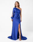 Sophia | Asymmetrical Evening Dress with High Slit 1