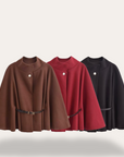 Sophia | Elegant Coat with Cape Women 3