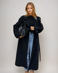 Sophia | Long Wool Coat Women for Urban Elegance 0