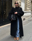 Sophia | Long Wool Coat Women for Urban Elegance 1