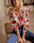 Sophia | Womens Blouse with Floral Design 2