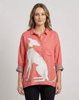 Valencia | Long Sleeve Women’s Blouse with Artistic Design