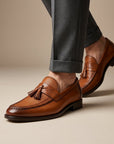 Maddox | Elegant Men’s Shoes with Woven Tassel Detail