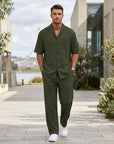 Kieran | Short Sleeve Men's Set for Everyday Style