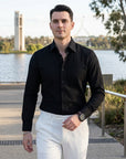 Kieran | Textured Men's Shirt for Smart Styling