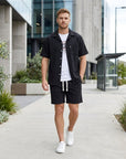 Bailey | Stylish Diamond Jacquard Men's Set