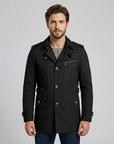 Marcus | Stylish Trench Style Men’s Coat with Classic Appeal