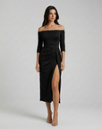 Greta | Formal Occasion Midi Dress for Celebrations
