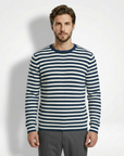 Eamon | Striped Pattern Men’s Shirt for Timeless Appeal