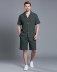 Hudson | Cotton Linen Men's Set for Summer Days