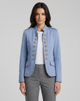 Samantha | Military Style Blazer with Unique Design