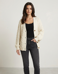 Priscilla | Cable Knit Oversized Women’s Cardigan for Layered Style