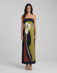 Eliza | Floral Maxi Summer Dress with Flowing Shape