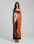 Eliza | Floral Maxi Summer Dress with Flowing Shape