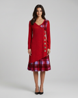 Emerson | Checked Pattern Casual Dresses for Timeless Looks