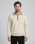 Grady | Half Zip Comfort Men’s Sweater for Easy Layering