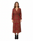 Poppy | Long Sleeve Maxi Dress for Elegant Style