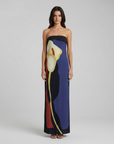 Eliza | Floral Maxi Summer Dress with Flowing Shape